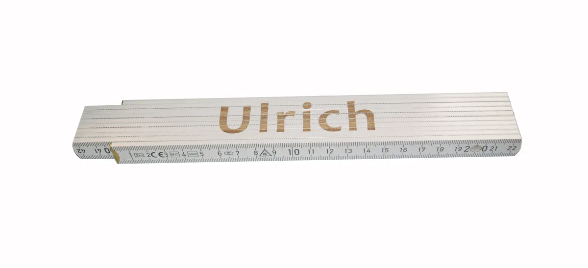 Meterstab weiß Ulrich 0