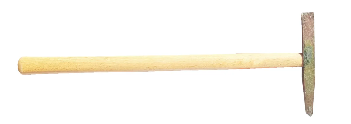 Fliesenhammer Hartmetall 50 g flach 0