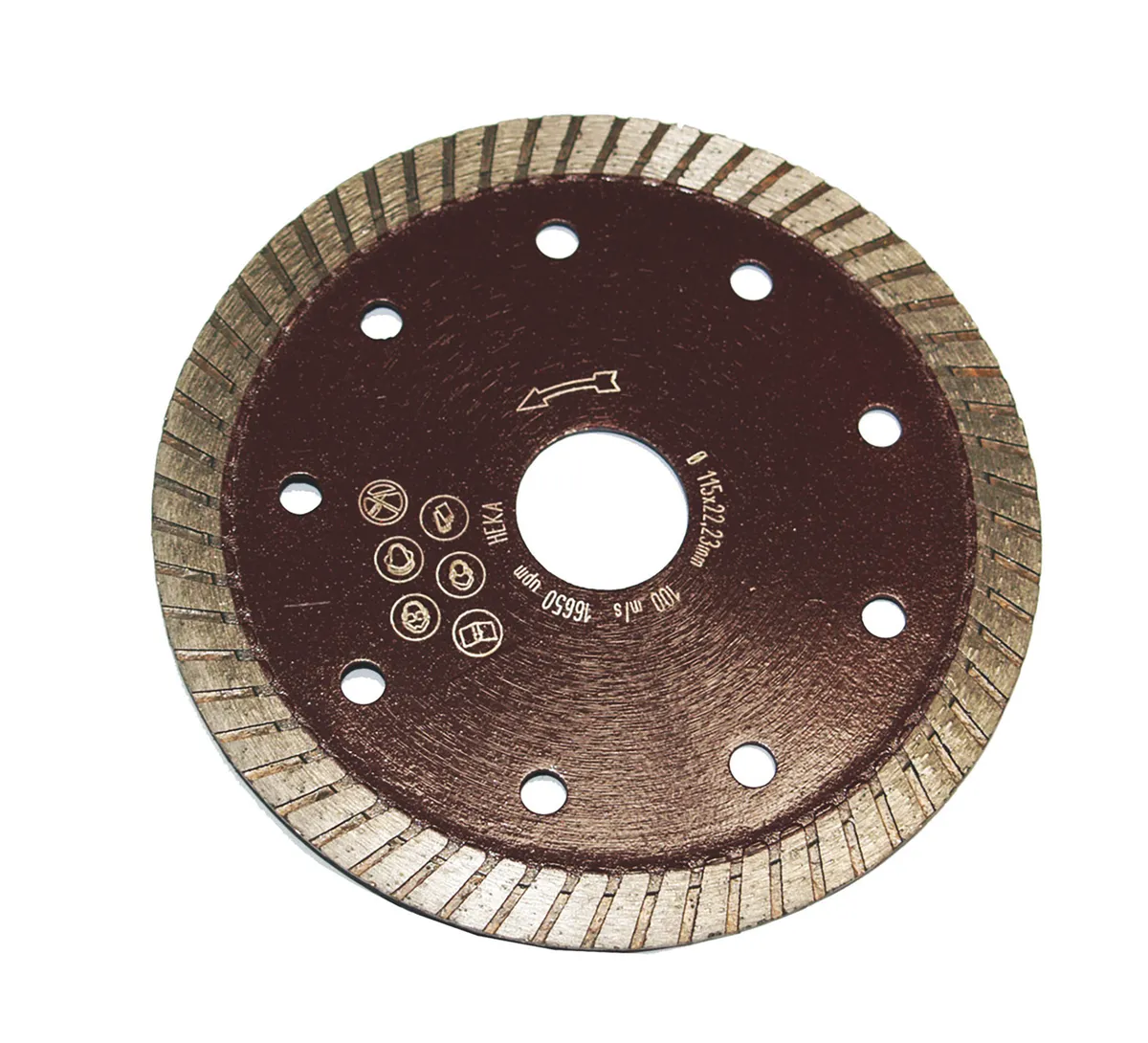 Diamond disc Turbo 230/B:22.2 1.6 mm 0