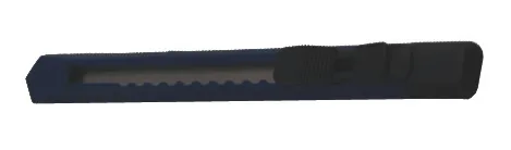 Kunststoffmesser 9 mm Abbrechklinge 0
