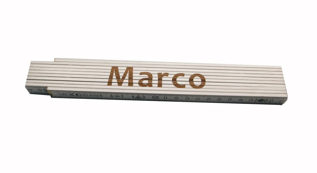Meterstab weiß Marco 0