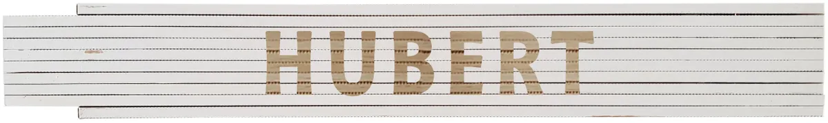 Meterstab weiß Hubert 0