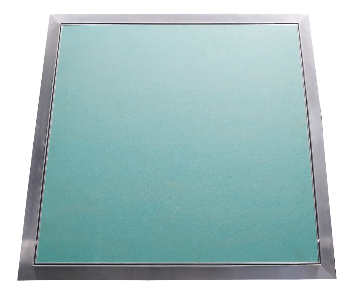 Trappe de visite 300 x 300 mm aluminium/GK insert 12.5 mm 0