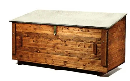 Werkzeugkiste Holz für Baustellen 1800 x 800 x 900 mm abschließbar 0