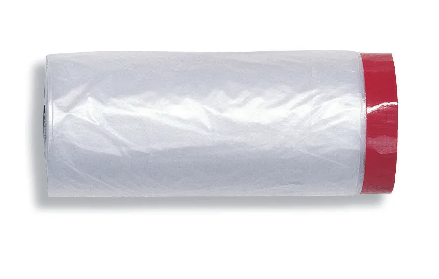Abdeckfolie mit Gewebeband 1100mm x 25 m 0