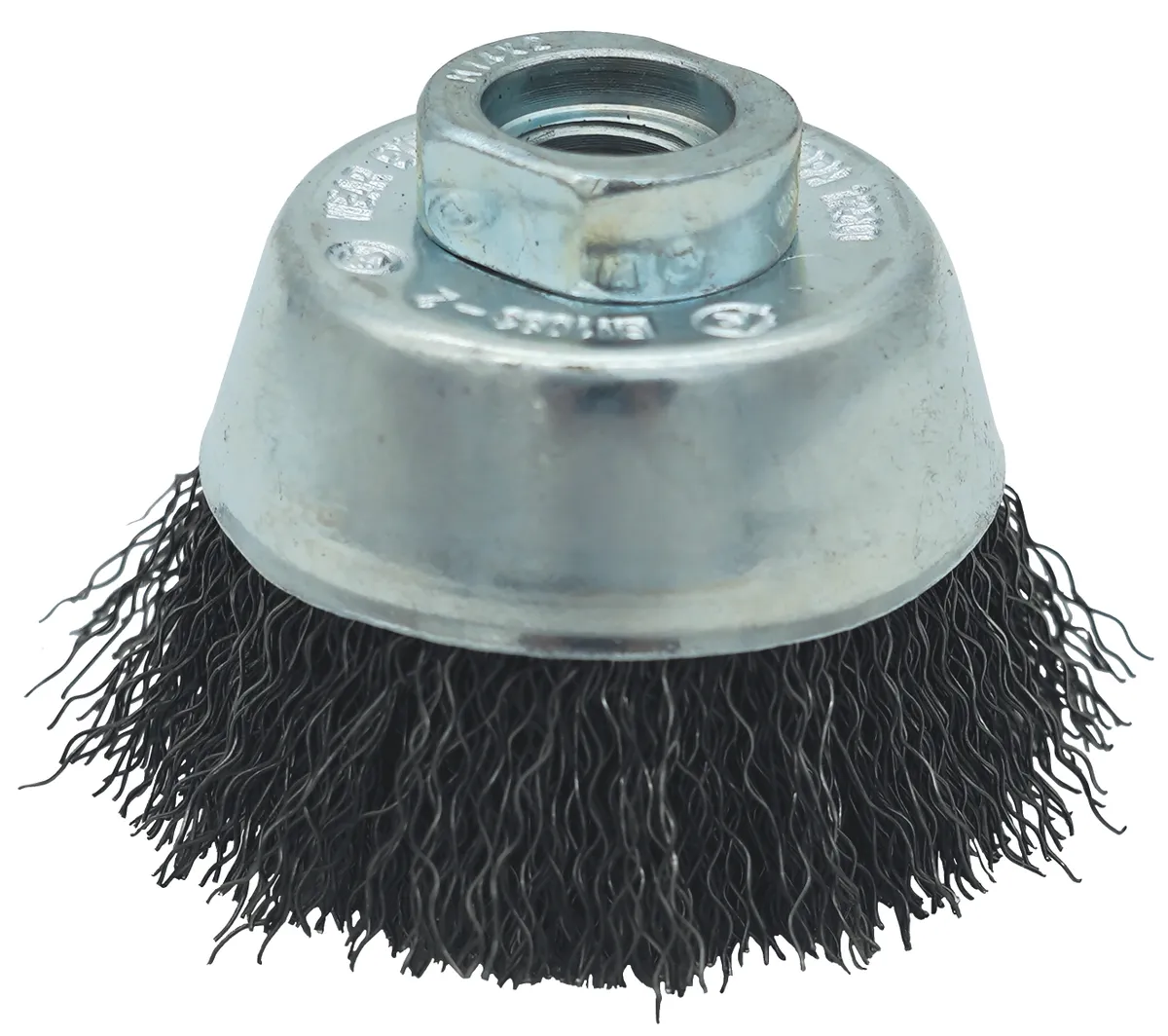Topf-Stahldrahbürste 60/0,30 mm M14 0