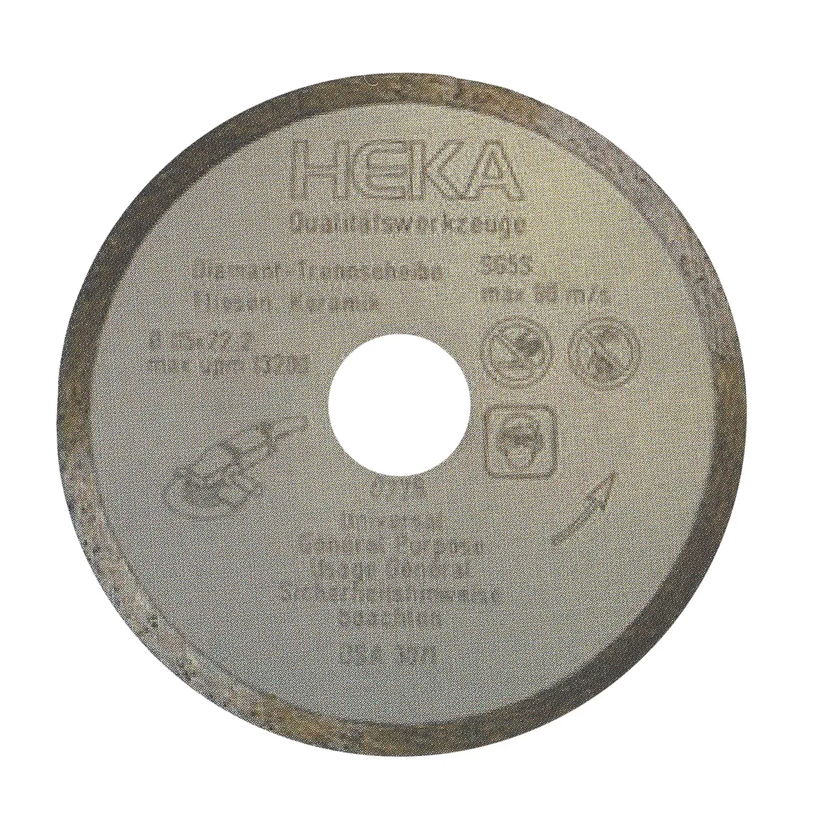 Diamond disc GS 150 mm B: 25.4 mm 0