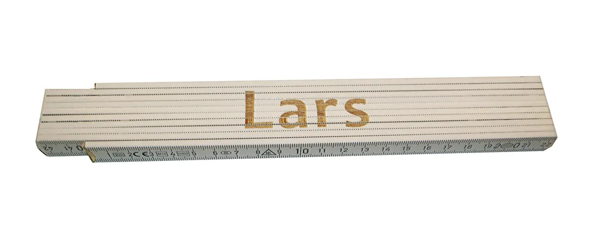 Meterstab weiß Lars 0