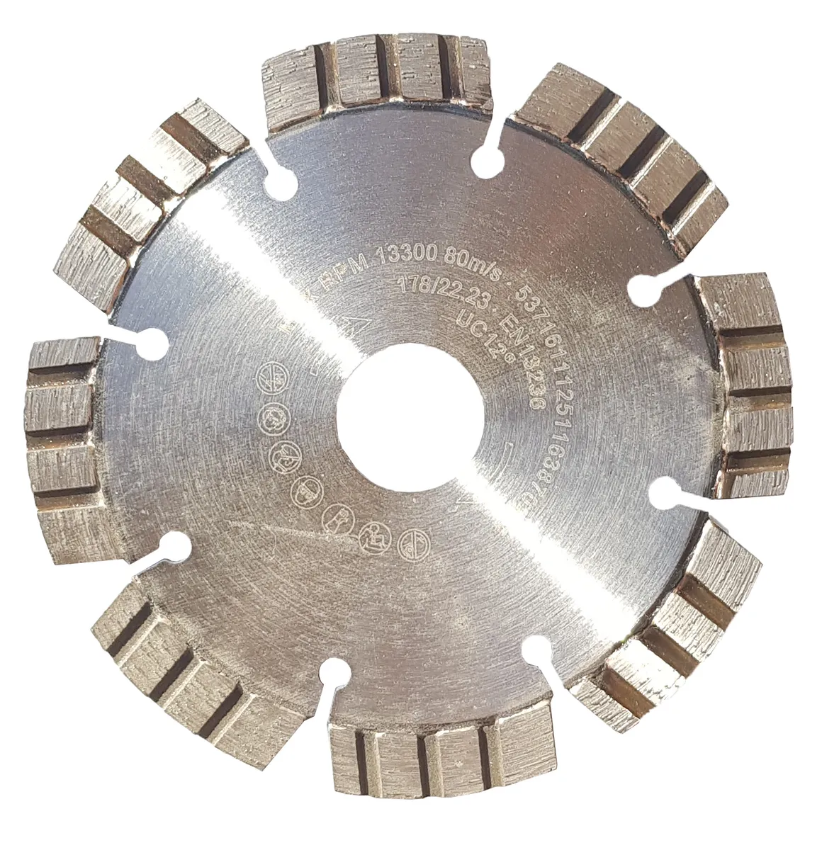 Diamant-Trennscheibe 178/22,2 mm Granit blank 0