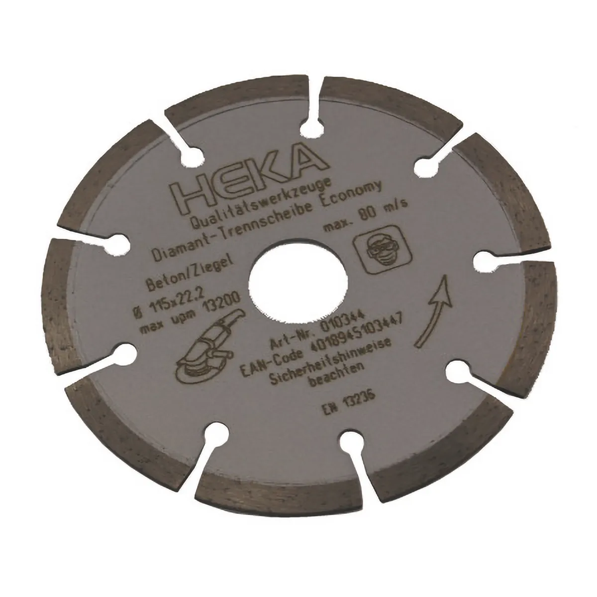 Diamond disc Economy 230 mm W: 22.2 mm 0