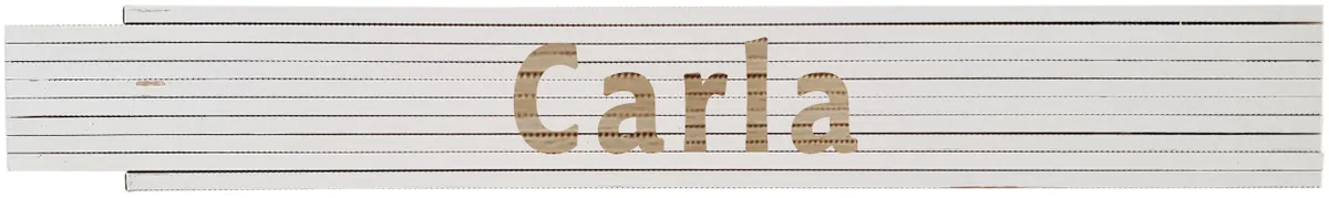 Meterstab weiß Carla 0