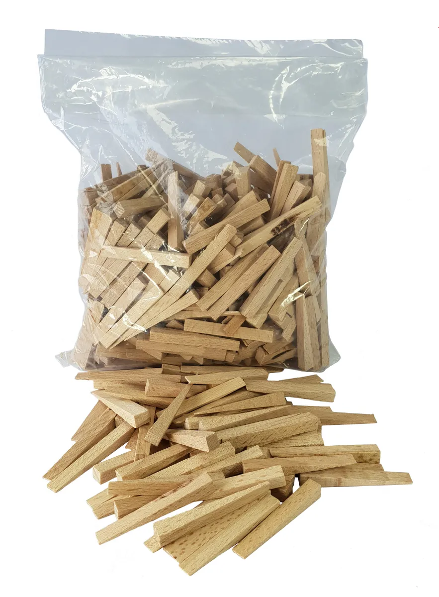 Tile wedges wood 2500 pieces box 0