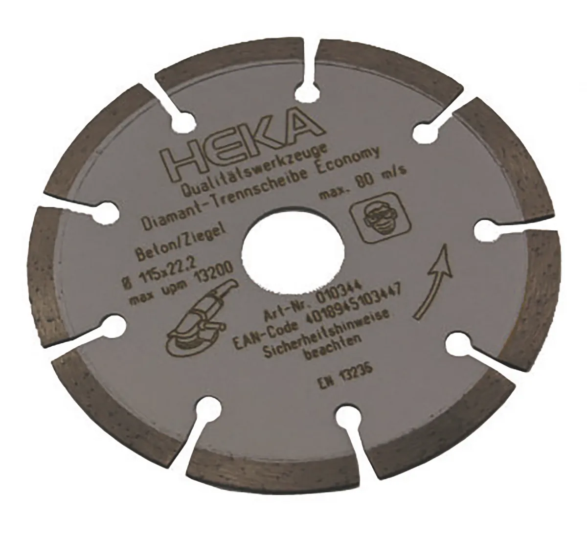 Disque diamant Economy 230 mm L: 30,0 mm 0