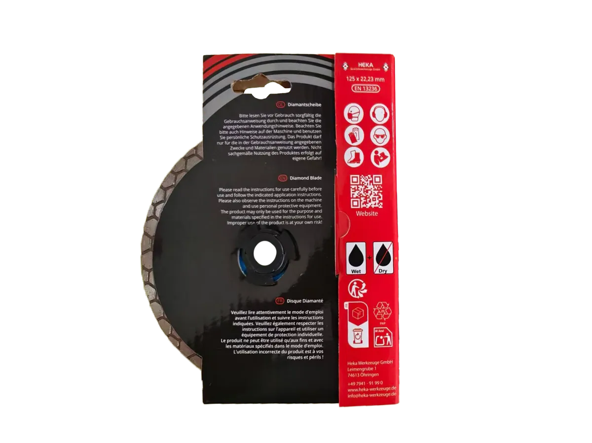 DTS Heka-Jolly 125 mm, 22,23 mm 3