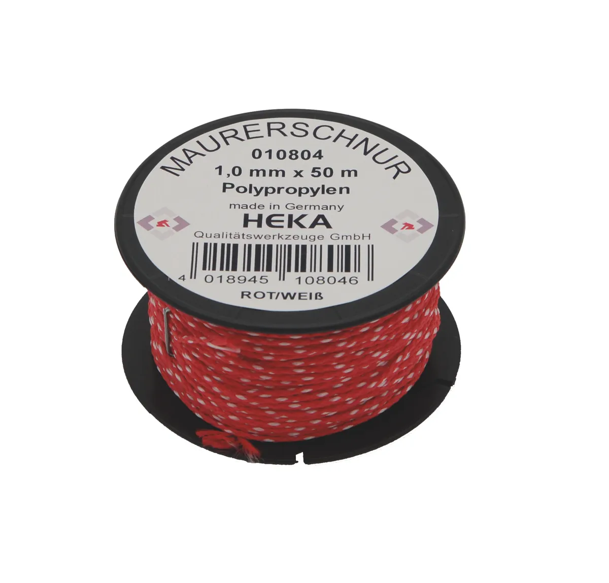 Maurerschnur (N) 1.0 mm x 50 m weiß/rot 1