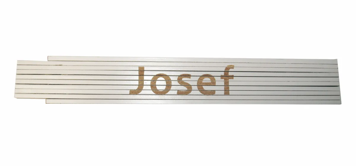 Meterstab weiß Josef 0