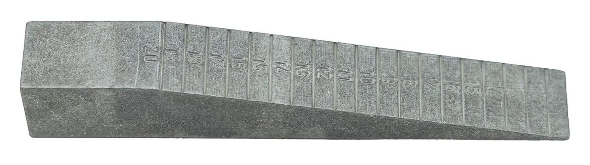 Estrich-Messkeil aus Aluminium 0