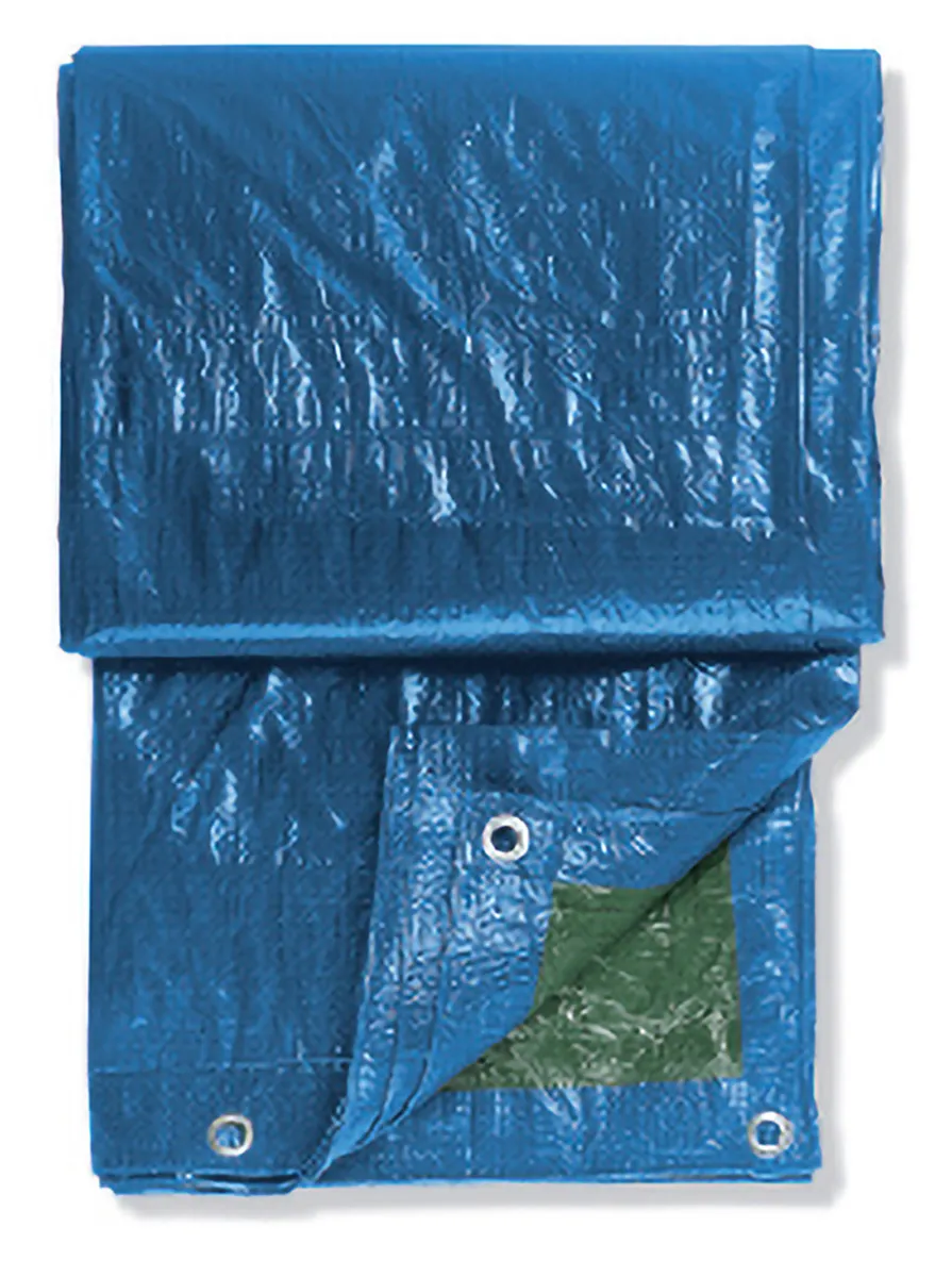 Bâche en tissu avec œillets 9 m² (6 x 1,5 m) 0
