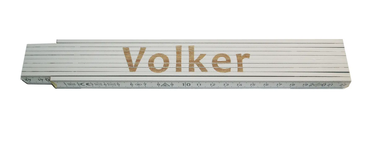 Meterstab weiß Volker 0