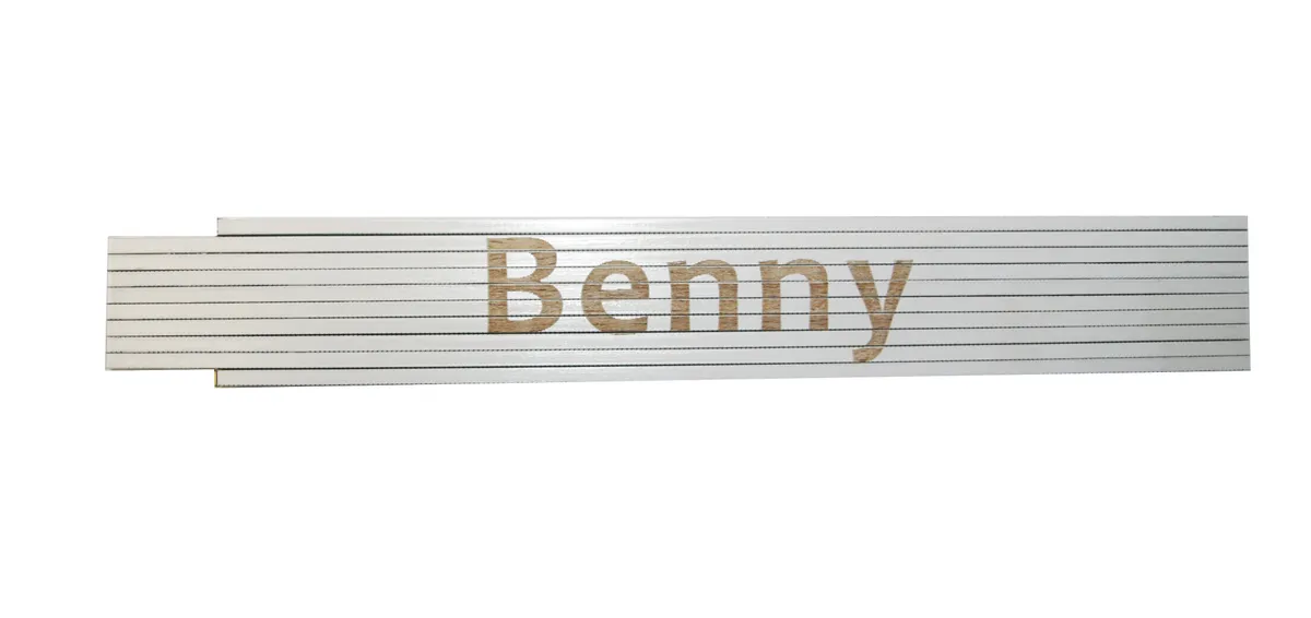 Meterstab weiß Benny 0