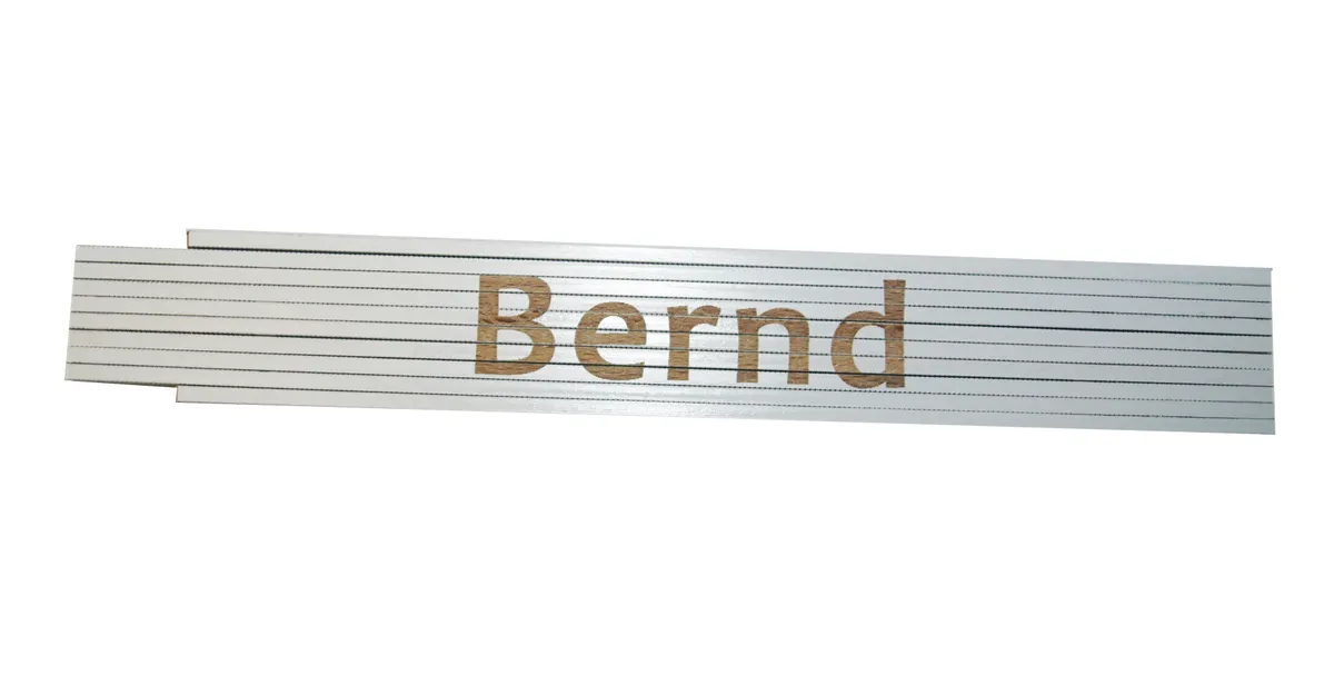 Meterstab weiß Bernd 0