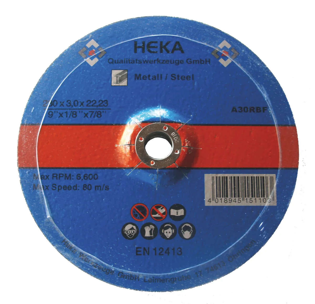 Metal cut-off wheel 230x3.0x22 0
