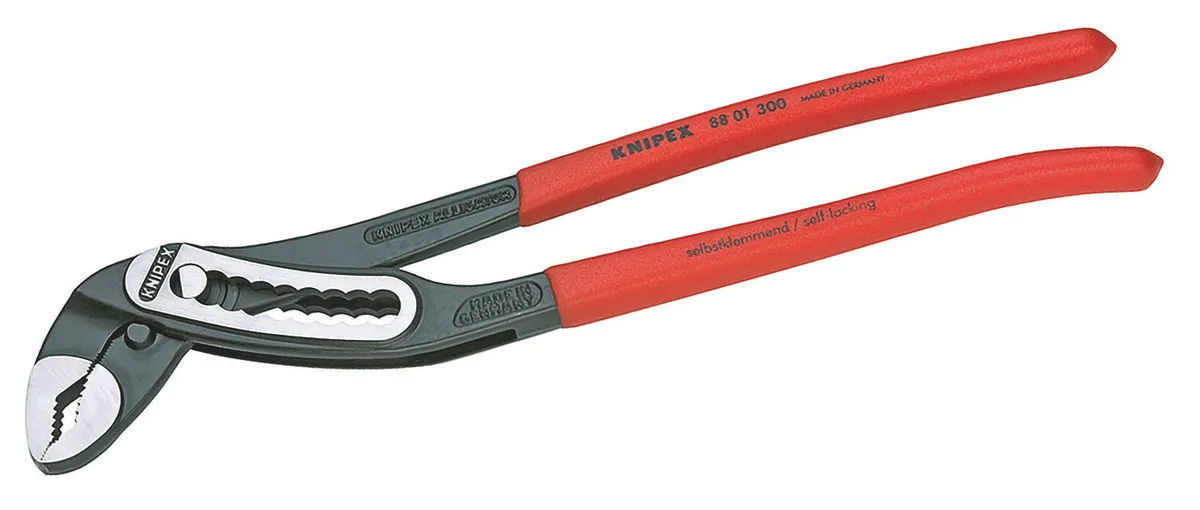 Wasserpumpenzange 300 mm Alligator schwarz atramentert, Knipex 0