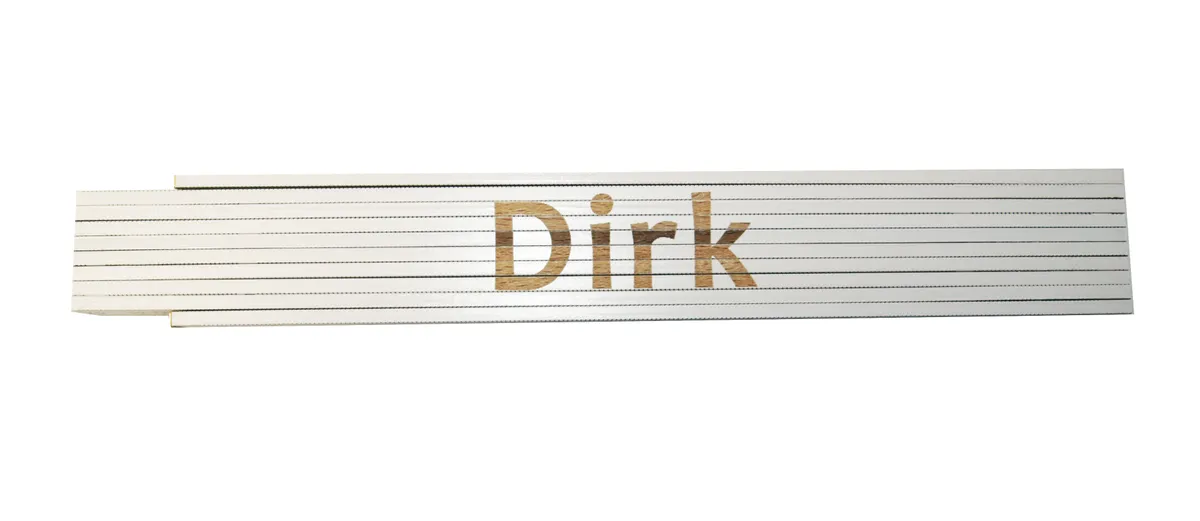 Meterstab weiß Dirk 0