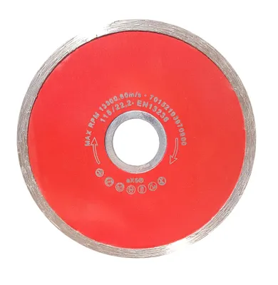 Diamant-Trennscheibe 115/22,2 mm Fliese rot
