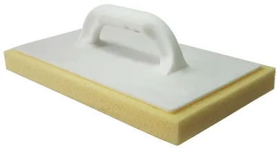Glättbrett 24x12 cm Hydroschwamm Kunststoffgriff weiß