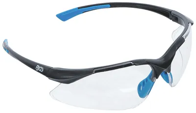 Schutzbrille, klar leicht getönt, flexible Nasenbügel