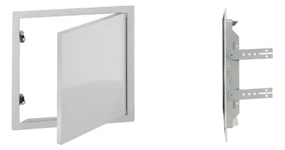 Revisionstüre 200 x 200 mit Magnetverschluss weiß RAL 9016