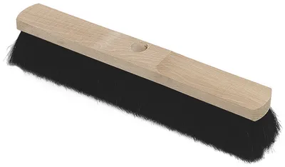 Saalbesen 50 cm Rosshaar Stielloch