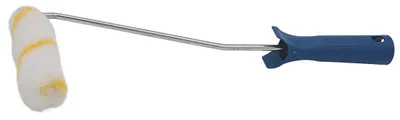 Farbroller 10 cm Polyacryl gewebt Gelbfaden mit Bügel 39 cm