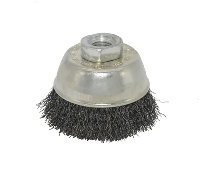 Topf-Stahldrahbürste 75/0,30 mm M14