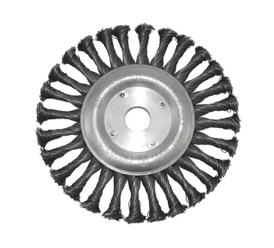 Zopf-Rundbürste 178/0,50 mm 22,2 mm Bohrung