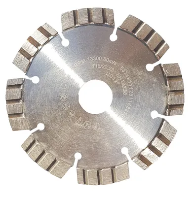 Diamant-Trennscheibe 115/22,2 mm Granit blank