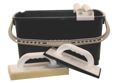 Wascheimer 22 l mit Rollenaufsatz, 2 Bretter