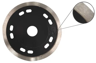 Diamant Trennscheibe Heka-Clean, 180 mm, 30 mm inkl. Reduzierring auf 25,4 & 22,23 mm