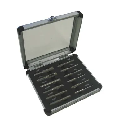 Diamant-Fliesenbohrset 2 12-teilig 3x6mm/3x8mm/2x10mm/2x12mm/2x14mm