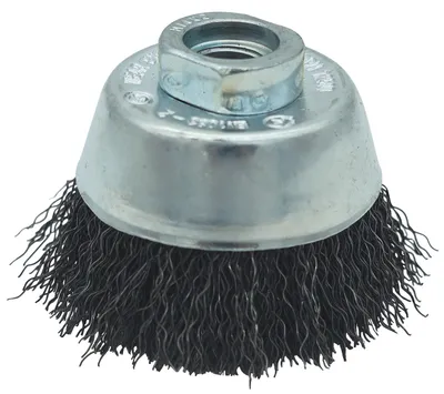 Topf-Stahldrahbürste 60/0,30 mm M14