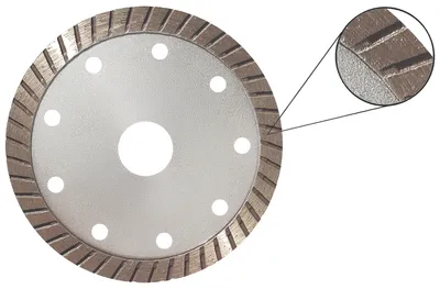 Diamantscheibe Turbo 115/B:22.2 1.2 mm Segmenthöhe 7 mm