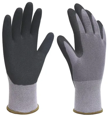 Nylon-Strickhandschuh, Größe 10